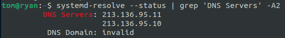 Contabo default DNS servers 213.136.95.11 and 213.136.95.10